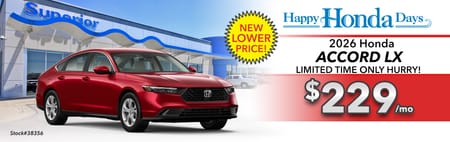 Accord Lease Special