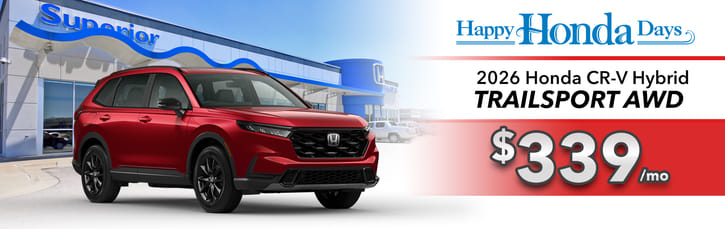 2026 CR-V Lease Offer