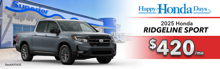 2025 Ridgeline Lease Offer