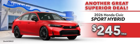 Civic Hybrid Lease Special