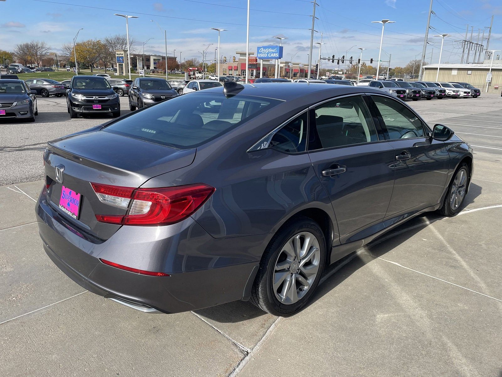 Used 2020 Honda Accord LX with VIN 1HGCV1F15LA142106 for sale in Omaha, NE