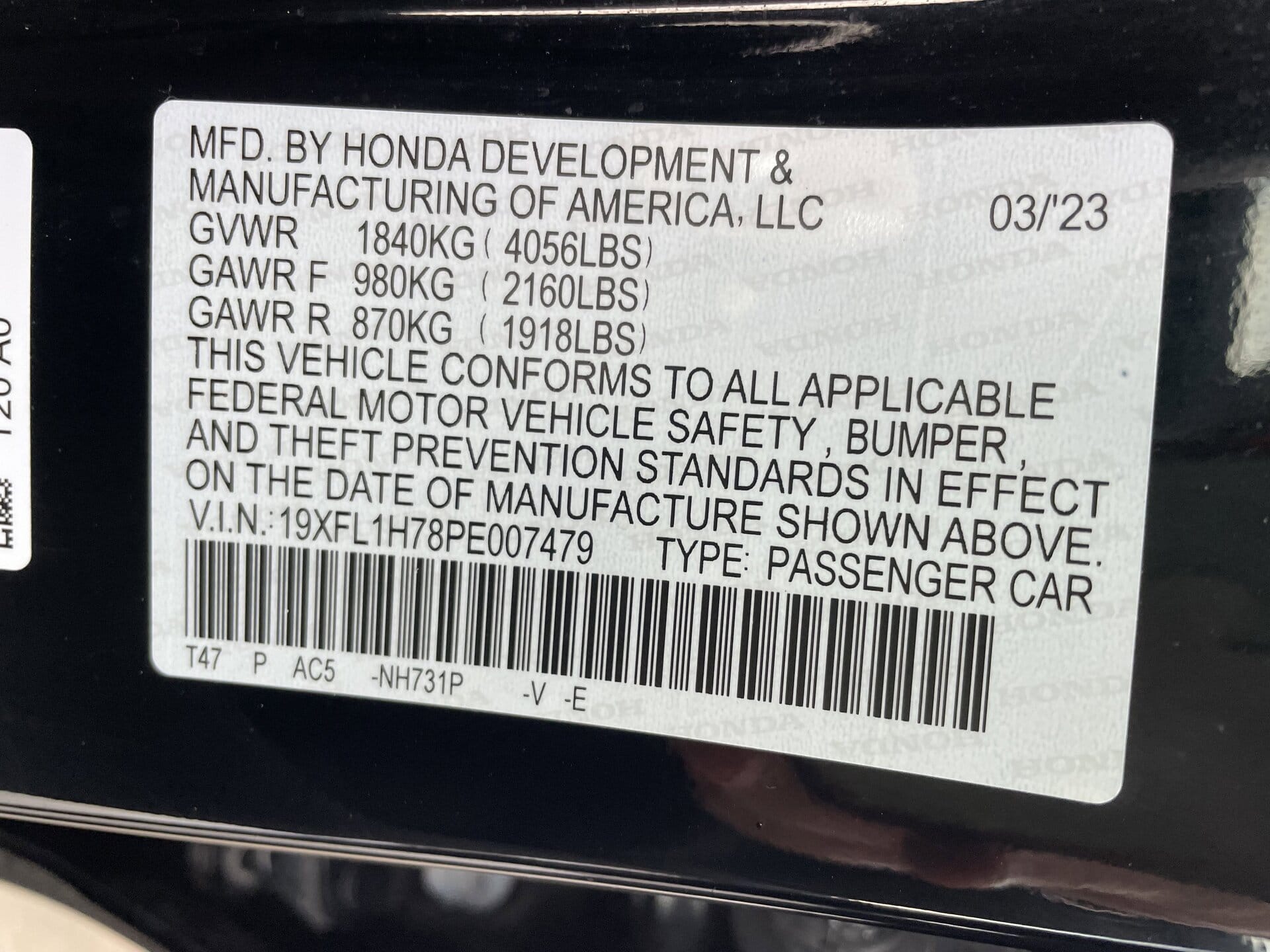 2023 Honda Civic Hatchback EX-L - Photo 22