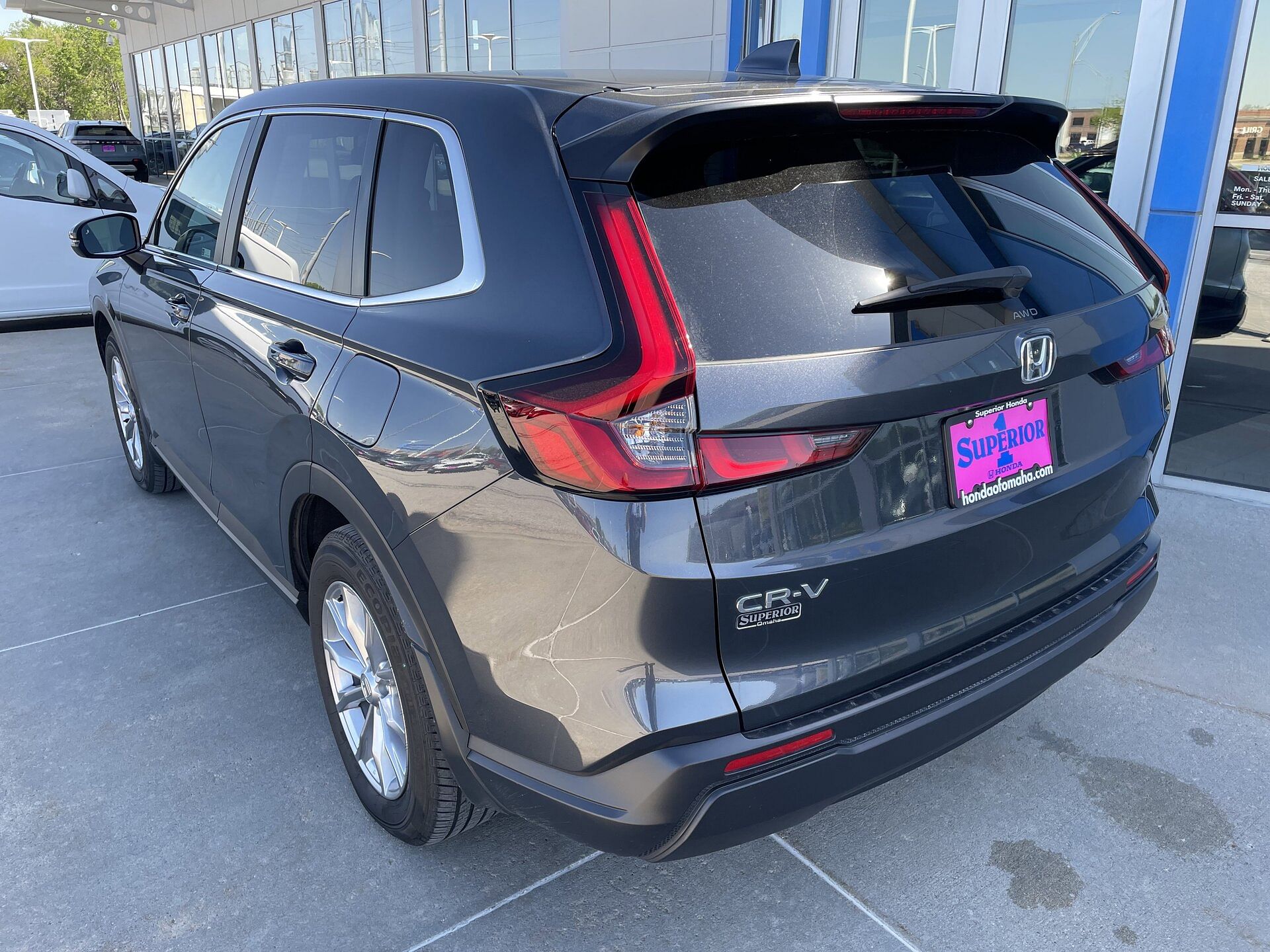 Used 2023 Honda CR-V EX with VIN 2HKRS4H42PH421537 for sale in Omaha, NE
