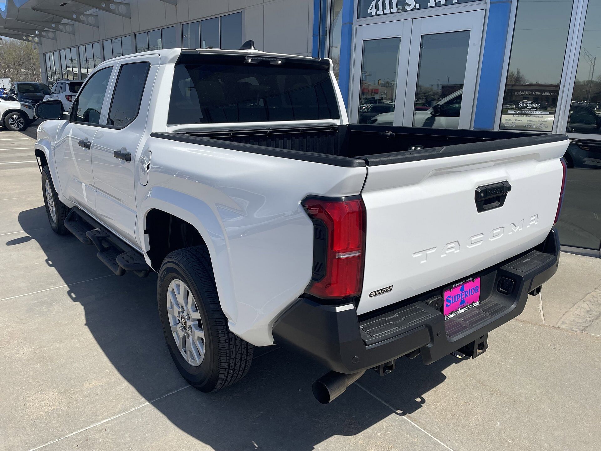 Used 2024 Toyota Tacoma SR with VIN 3TYKD5HN6RT008581 for sale in Omaha, NE