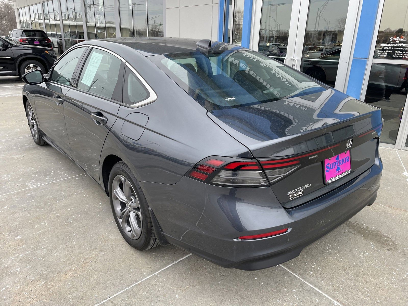 Used 2024 Honda Accord EX with VIN 1HGCY1F37RA050464 for sale in Omaha, NE