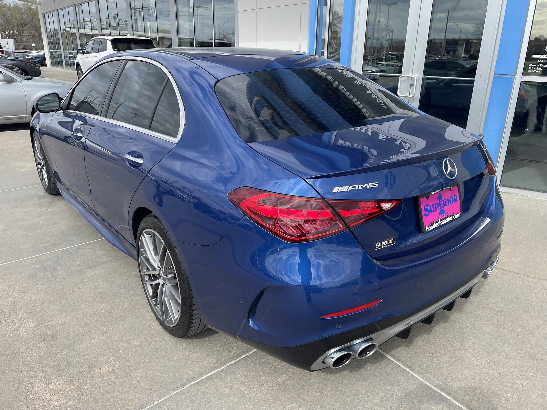 Used 2023 Mercedes-Benz C-Class Sedan AMG C43 with VIN W1KAF8HB7PR154899 for sale in Omaha, NE