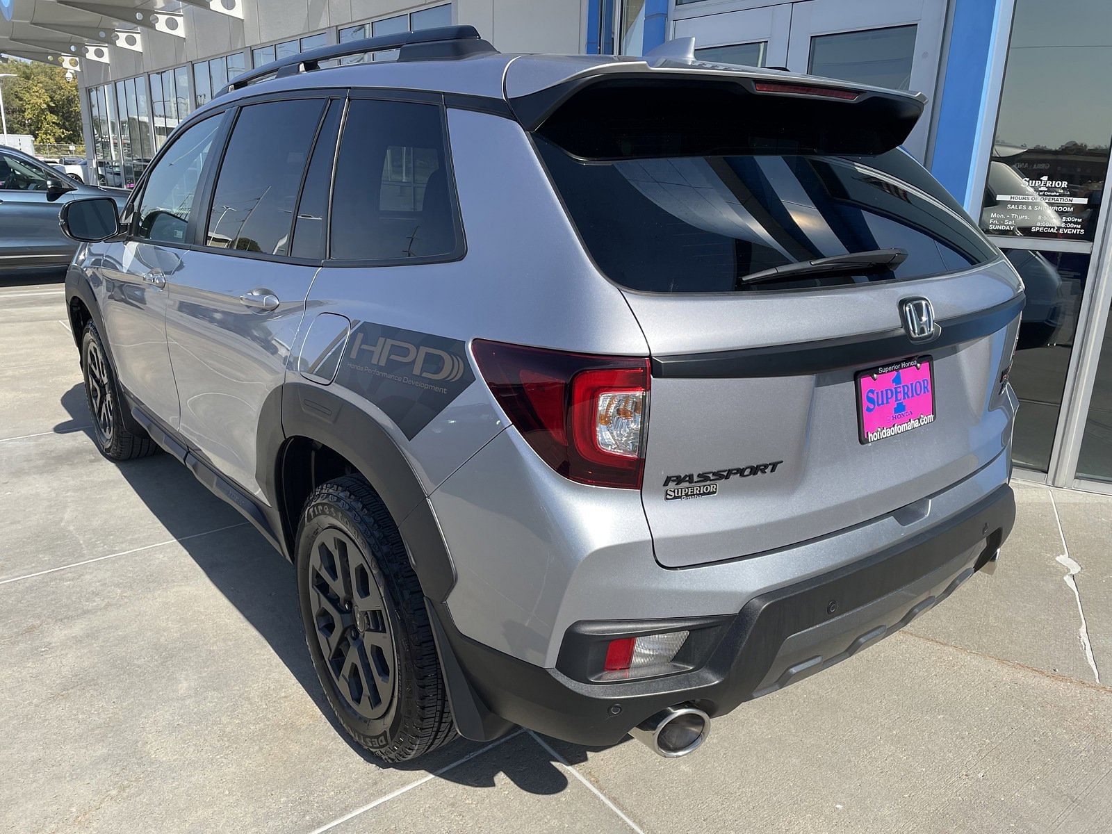 Used 2023 Honda Passport TrailSport with VIN 5FNYF8H64PB036603 for sale in Omaha, NE