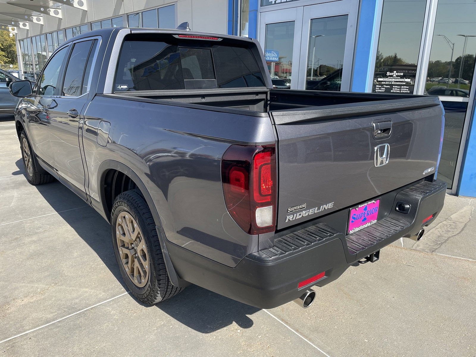 Used 2023 Honda Ridgeline RTL with VIN 5FPYK3F53PB054025 for sale in Omaha, NE