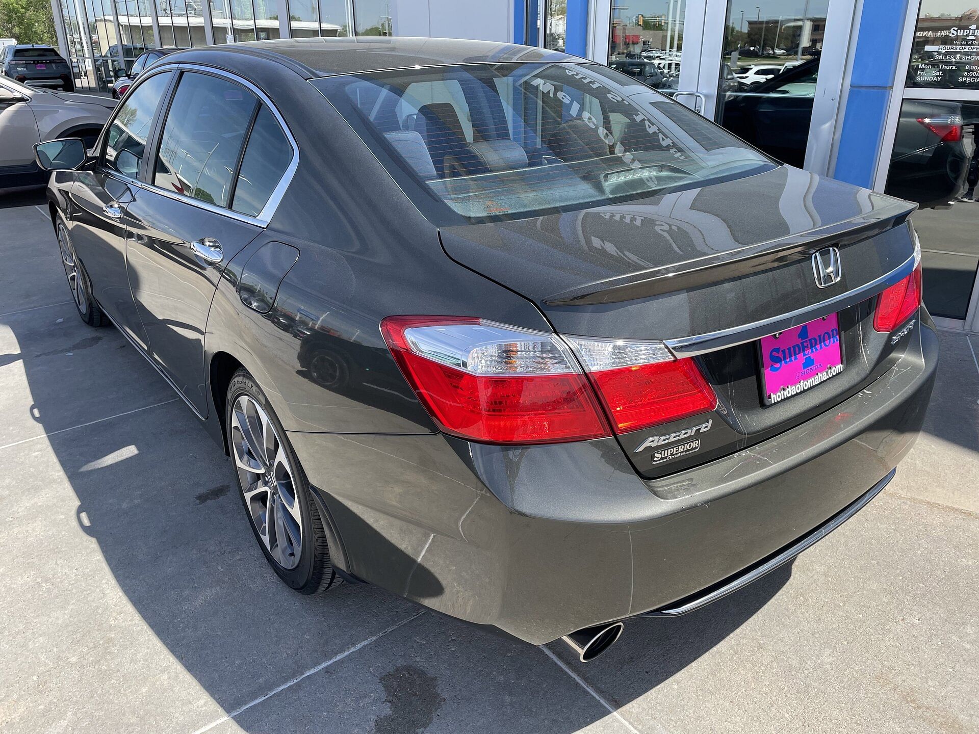 Used 2014 Honda Accord Sport with VIN 1HGCR2F51EA124167 for sale in Omaha, NE