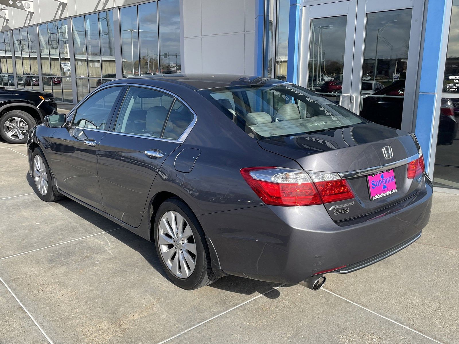 Used 2013 Honda Accord EX-L V6 with VIN 1HGCR3F83DA005440 for sale in Omaha, NE