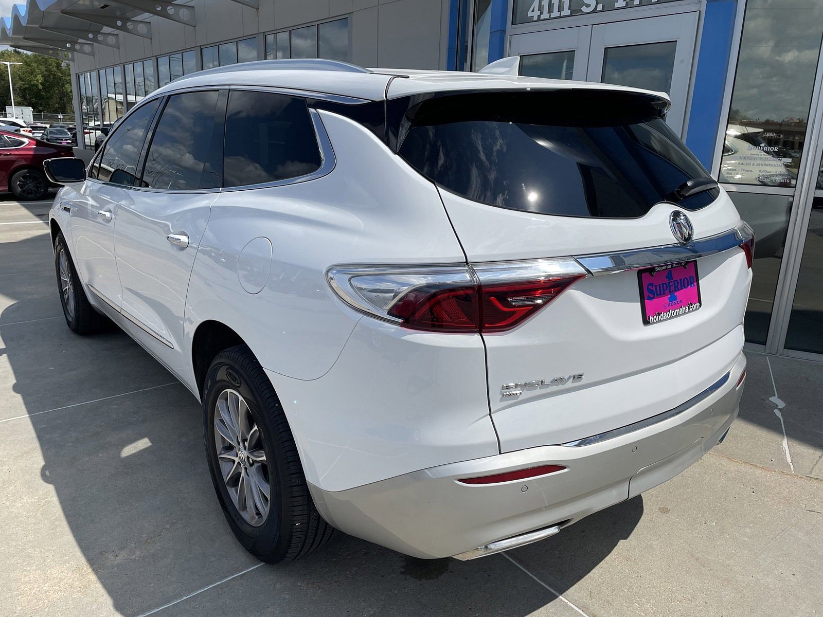 Used 2023 Buick Enclave Essence with VIN 5GAEVAKW7PJ100729 for sale in Omaha, NE