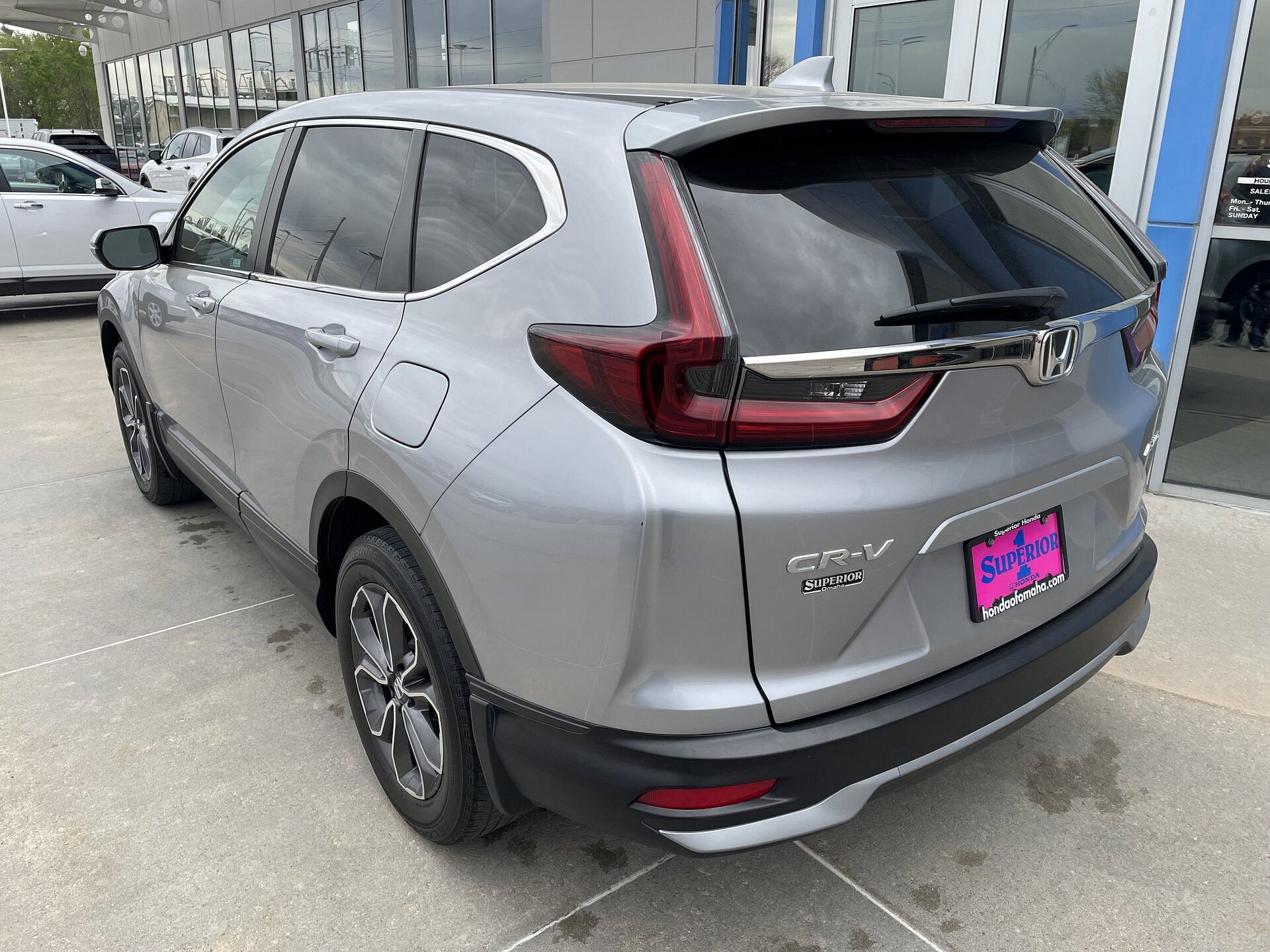 Used 2020 Honda CR-V EX-L with VIN 2HKRW2H83LH665543 for sale in Omaha, NE