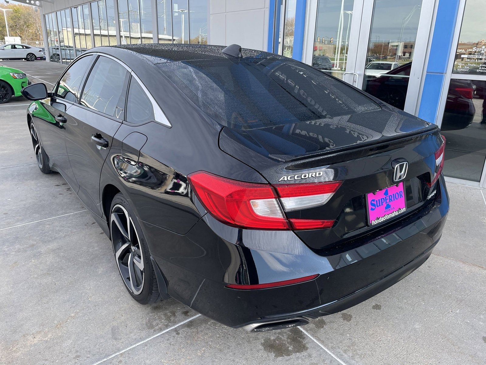 Used 2018 Honda Accord Sport with VIN 1HGCV1F35JA003589 for sale in Omaha, NE