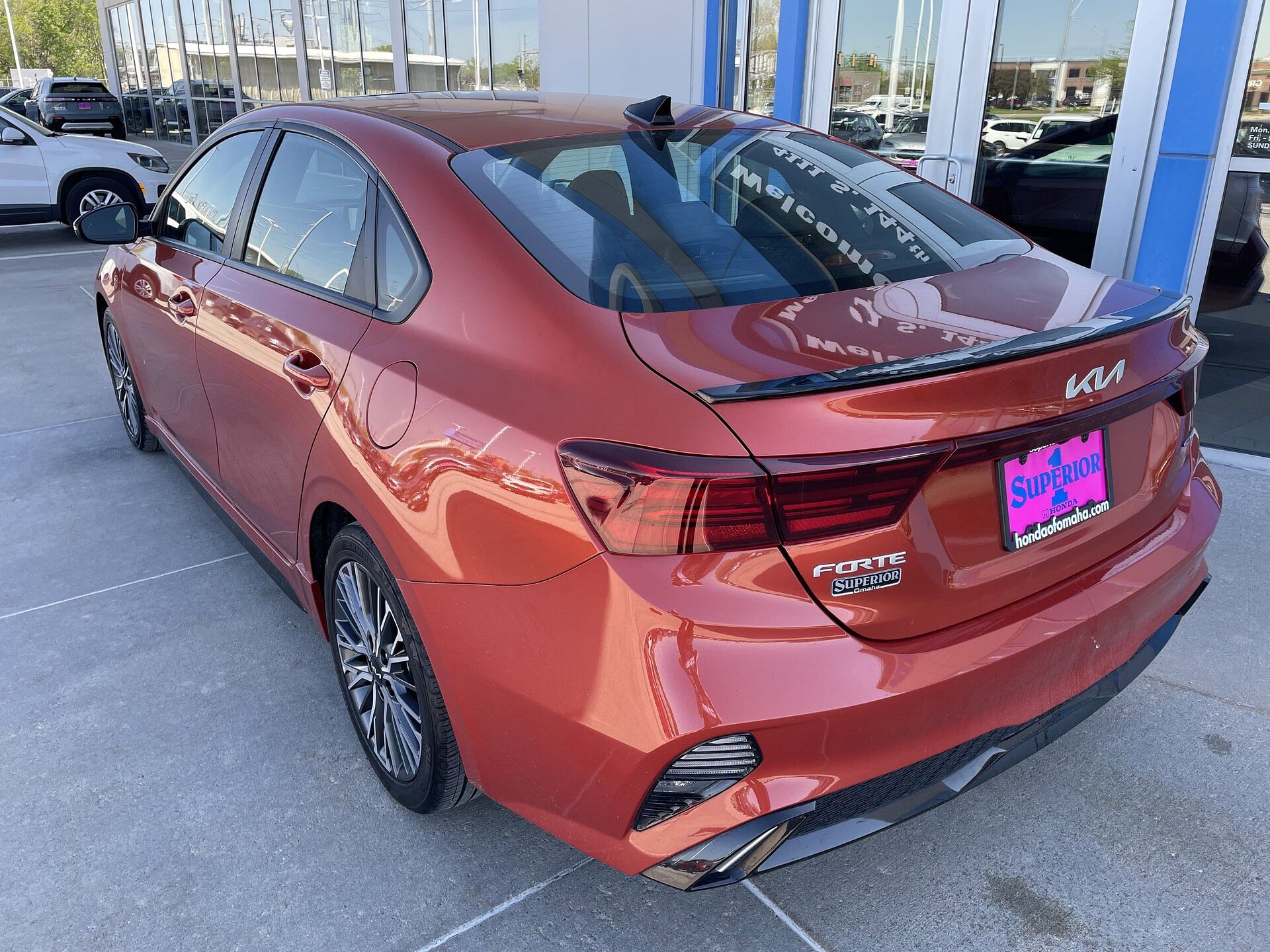 Used 2023 Kia Forte GT-Line with VIN 3KPF54AD0PE519815 for sale in Omaha, NE