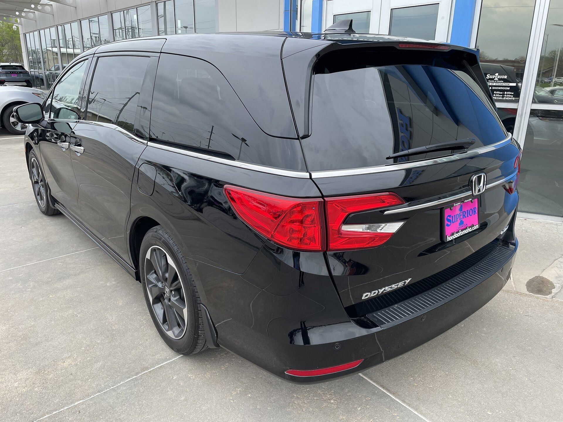 Used 2023 Honda Odyssey Elite with VIN 5FNRL6H92PB035770 for sale in Omaha, NE
