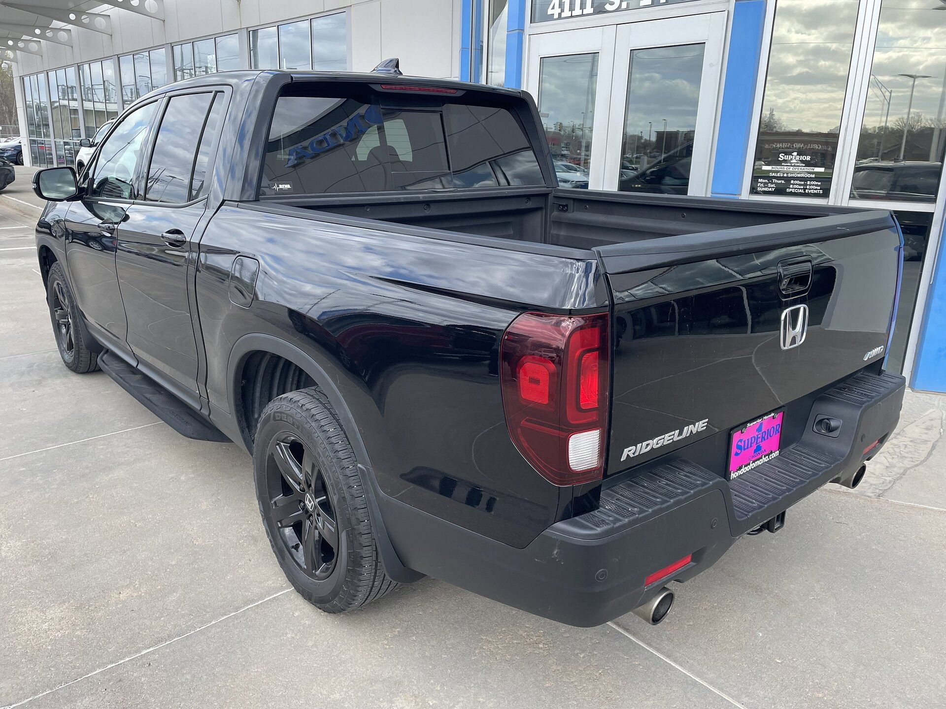 Used 2023 Honda Ridgeline Black Edition with VIN 5FPYK3F80PB011711 for sale in Omaha, NE