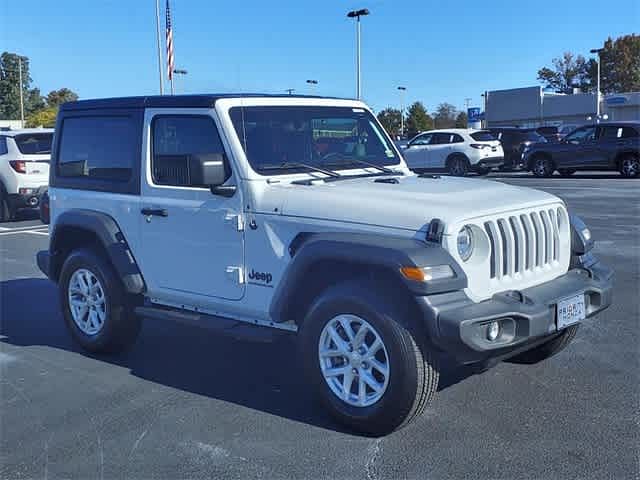 Used 2023 Jeep Wrangler 2-Door Sport S with VIN 1C4HJXAG5PW638210 for sale in Roanoke, VA