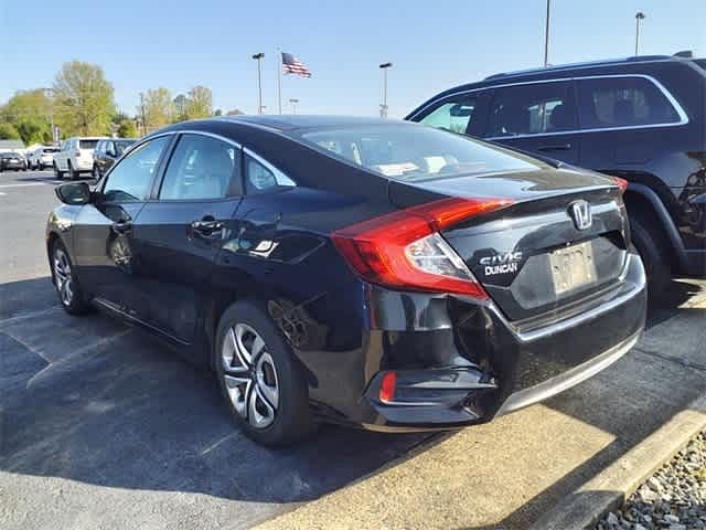 Used 2017 Honda Civic LX with VIN 19XFC2F68HE209045 for sale in Roanoke, VA