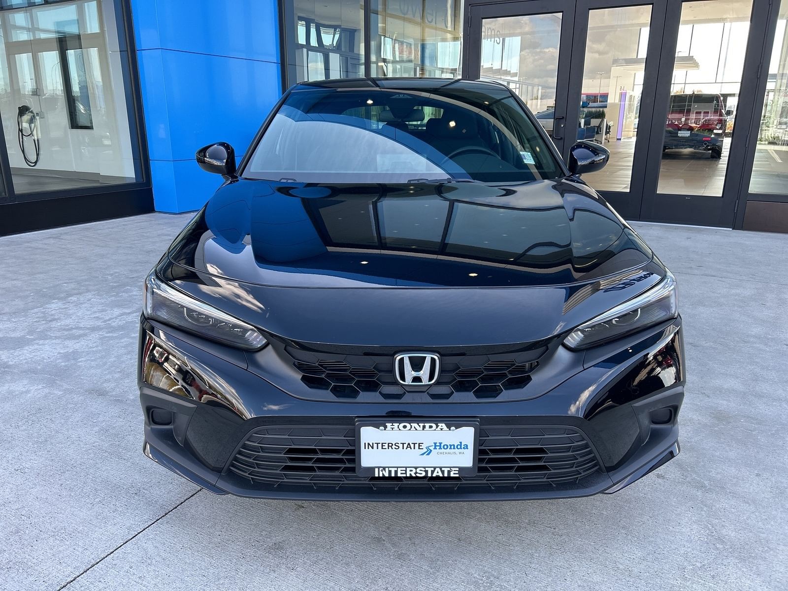 Used 2022 Honda Civic Hatchback Sport with VIN 19XFL2H8XNE019256 for sale in Chehalis, WA