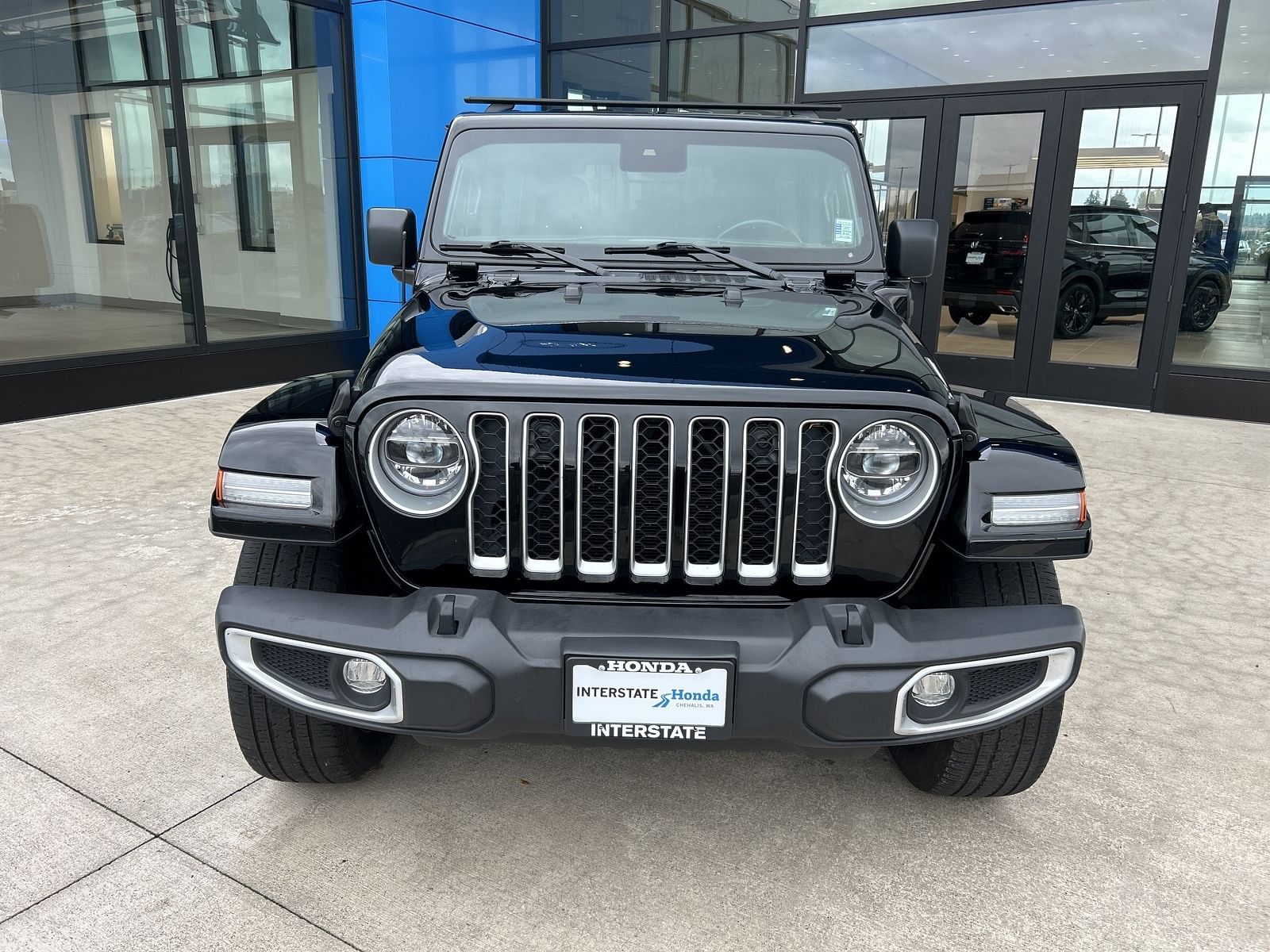 Used 2021 Jeep Wrangler Unlimited Sahara 4XE with VIN 1C4JJXP64MW745566 for sale in Chehalis, WA