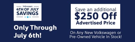 $250 off July 4th