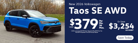 Lease 2026 VW Taos SE $379