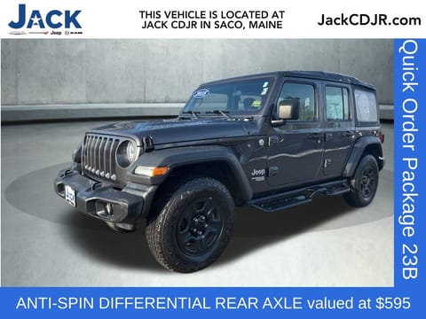 1 image of 2018 Jeep Wrangler Unlimited Sport