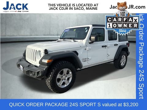 1 image of 2018 Jeep Wrangler Unlimited Sport S