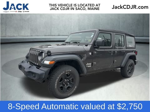 1 image of 2020 Jeep Wrangler Unlimited Sport