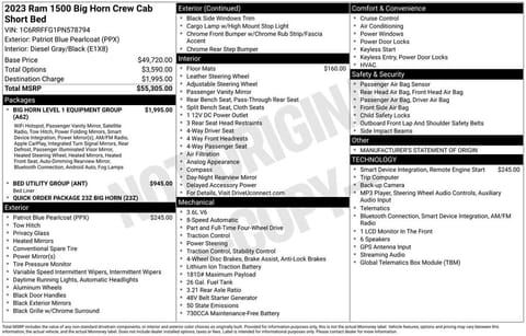 1 image of 2023 Ram 1500 Big Horn/Lone Star