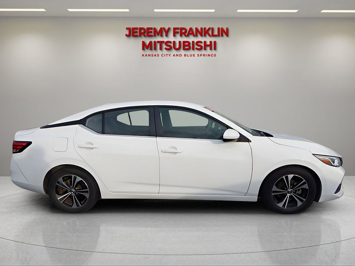 Used 2021 Nissan Sentra SV with VIN 3N1AB8CV3MY225628 for sale in Kansas City