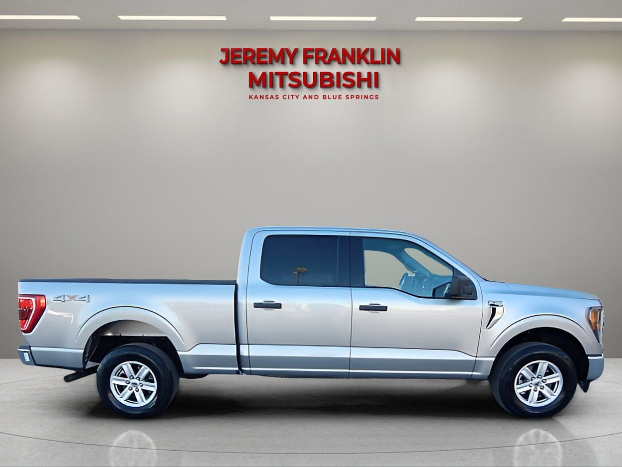 Used 2023 Ford F-150 XLT with VIN 1FTFW1E59PKD87035 for sale in Kansas City