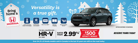 2025 HR-V Loyalty Offer