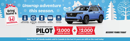 2025 Pilot Trailsport Loyalty Offer