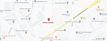 map of Jonker Honda