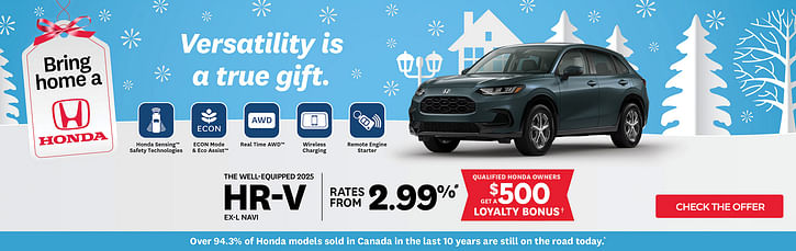 2025 HRV Loyalty Offer