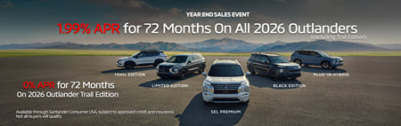 New 2026 Mitsubishi Outlander Trail Edition Finance Special