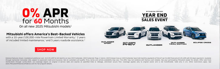 0% APR on All 2025 Models