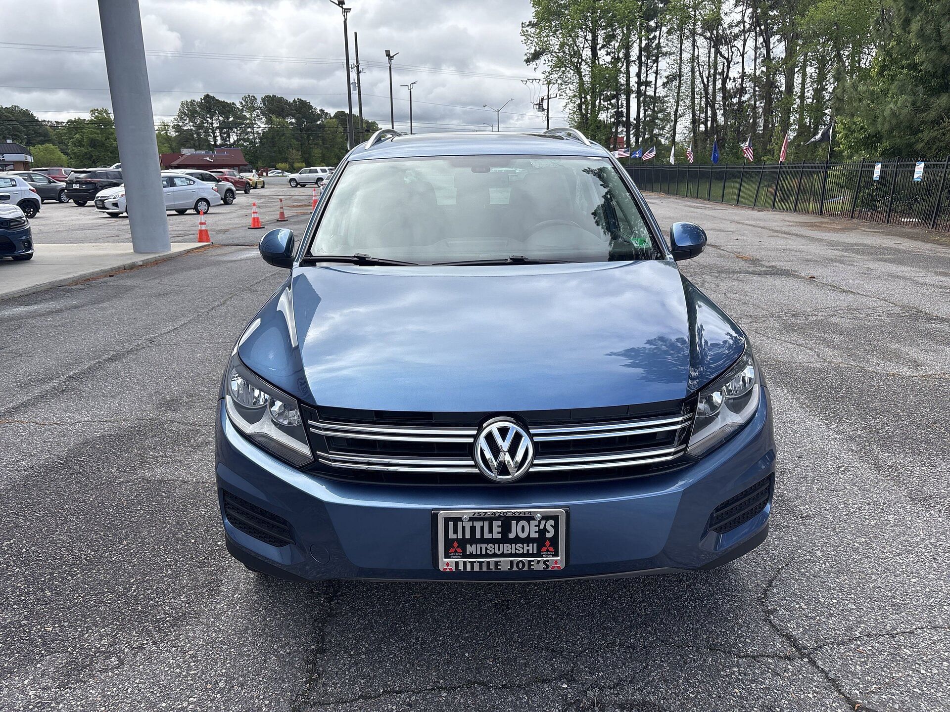Used 2017 Volkswagen Tiguan Wolfsburg Edition with VIN WVGSV7AX3HK003758 for sale in Chesapeake, VA