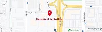 map of Genesis of Santa Rosa 
