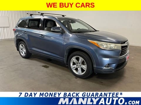 1 image of 2015 Toyota Highlander Limited Platinum V6