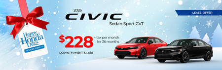 2026 Civic Lease Special