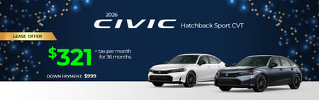 Civic Hatchback Lease Special
