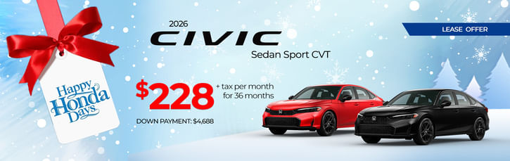 2026 Civic Lease Special