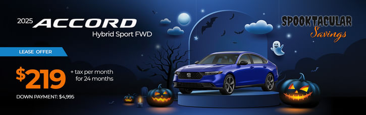 2025 Accord Hybrid Lease