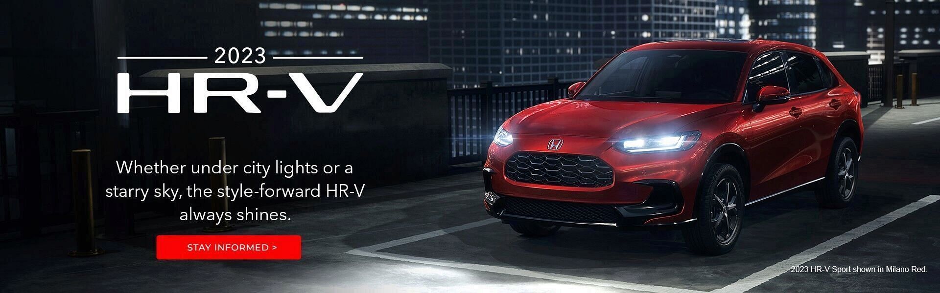 Manly Honda | 2023 Honda HR-V Info