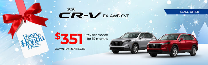 2026 CR-V Lease Special