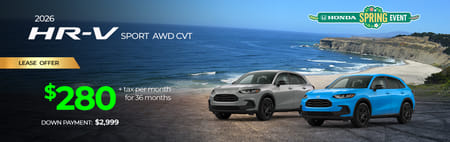 2026 HR-V Lease Special 