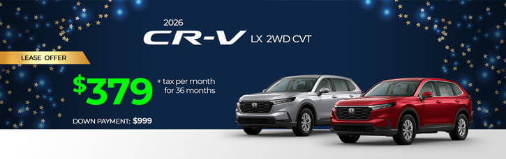 2026 CR-V Lease Special