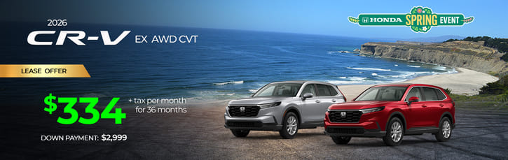 2026 CR-V Lease Special